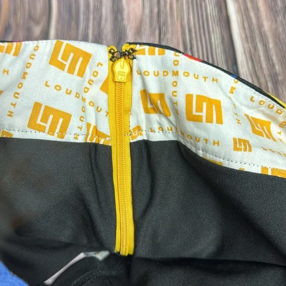 Loudmouth Ladies Golf Skort Mini- Size 0 - Picture 7 of 14